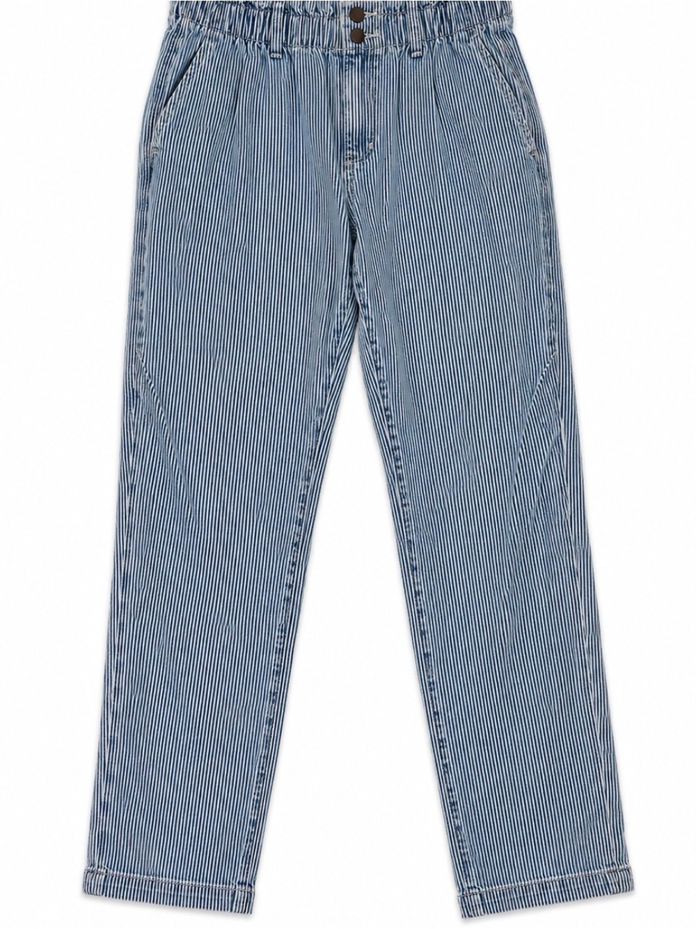 Universal Thread Blue Pinstripe Wide-Leg Jeans